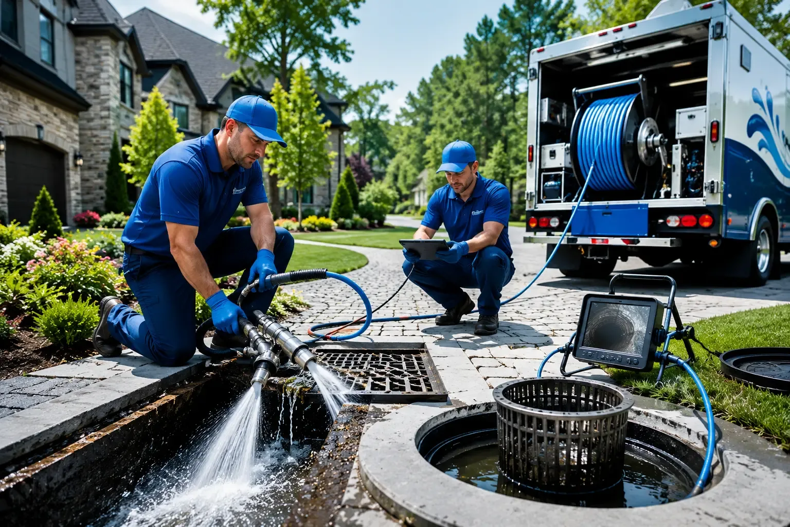 Local outdoor drain cleaning professionals in Bartelso, IL